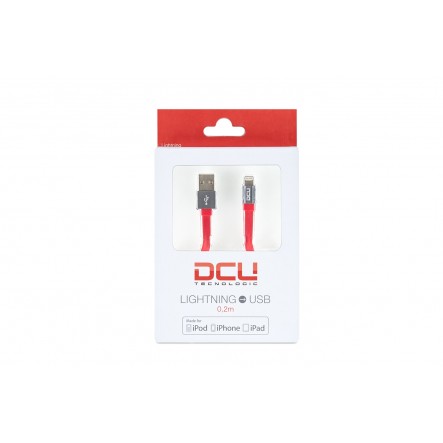 Cable lightning a USB pla 20cm