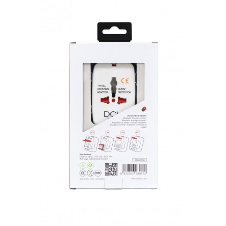 ADAPTADOR DE VIAJE UNIVERSAL