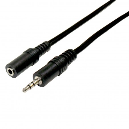 Connexió Audio jack 3.5mm mascle-femella stereo