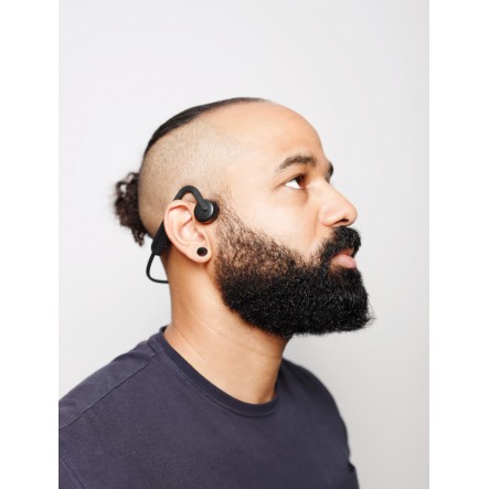 Auriculares Bluetooth de conducción ósea Open-Ear negros