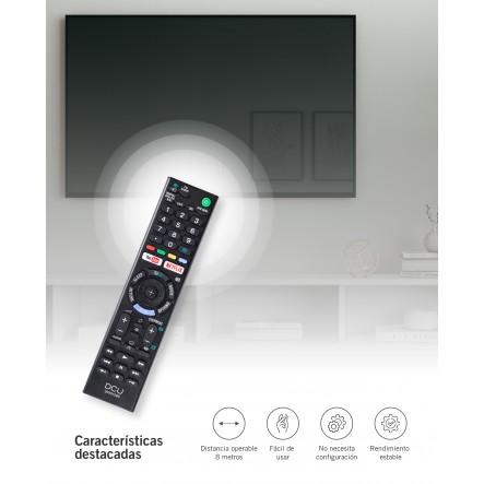 Mando Universal TV Smart SONY Bluetooth y VOZ - Seidec - Electronica d