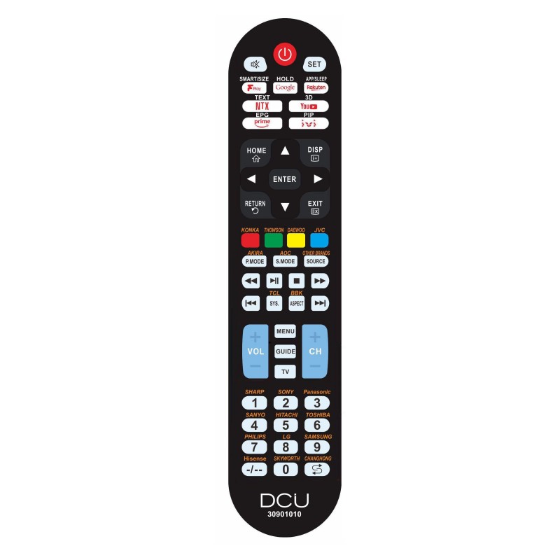 Mando a distancia compatible con Philips TV HD, LED, LCD | Ekon