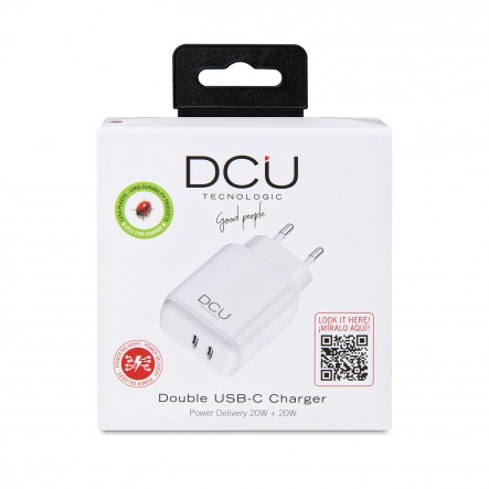 Chargeur double USB Type C...