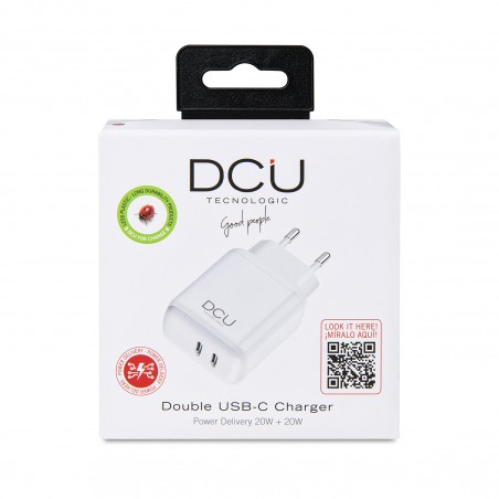 Cargador doble USB Tipo C...