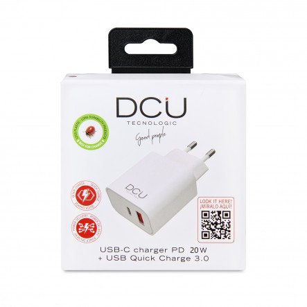 Cargador USB Tipo C PD 20W...