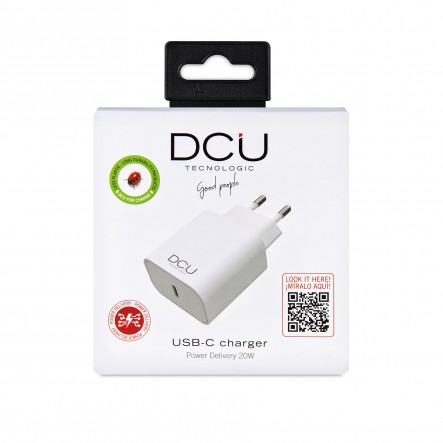 Cool Cargador Universal Ultra Rápido PD USB-C + USB 65W + Cable USB-C GaN  Blanco