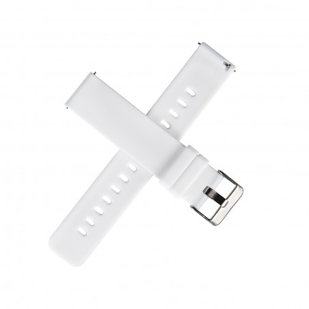 White silicone strap for...