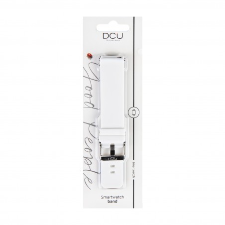 White silicone strap for...