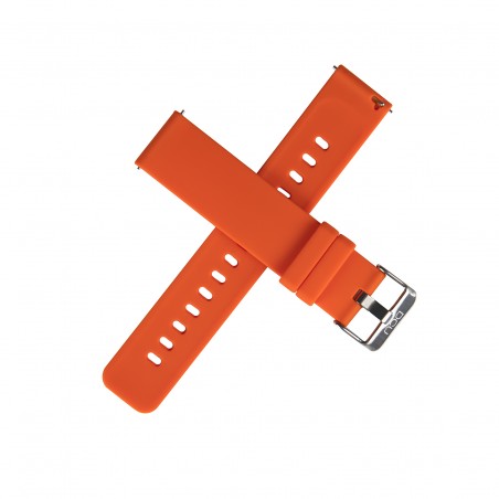 Bracelet en silicone orange...