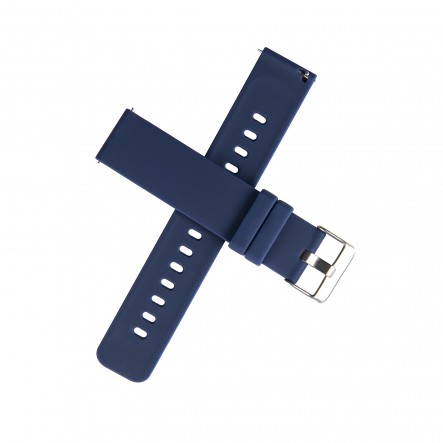 Bracelet en silicone bleu...