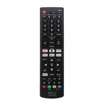 Remote control for LG LCD/LED