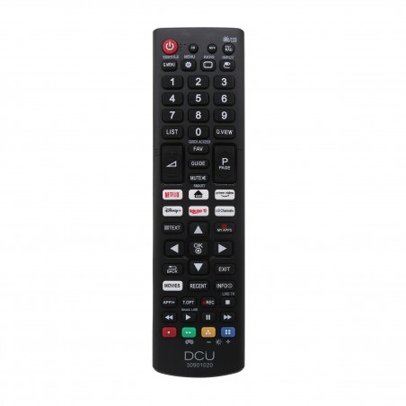 Remote control for LG LCD/LED