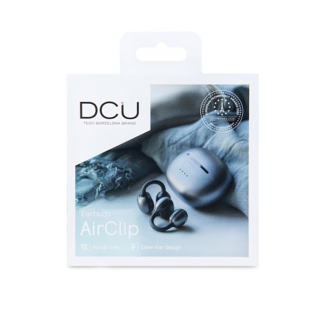Open-ear clip-on earbuds...