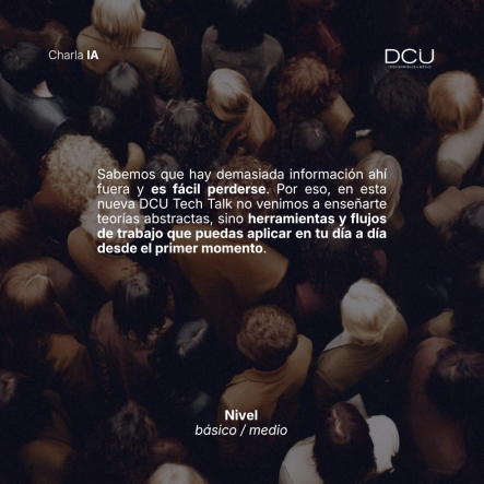 IA Tech Talks: Más allá del...