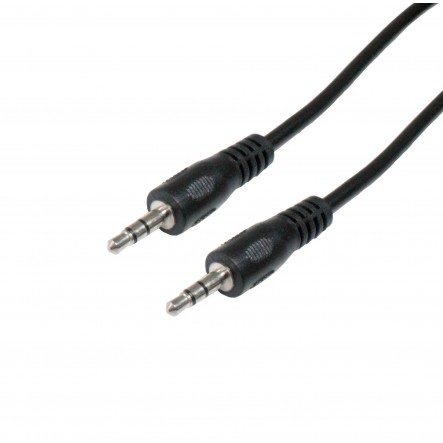 Conexión Audio jack 3.5mm macho-macho stereo