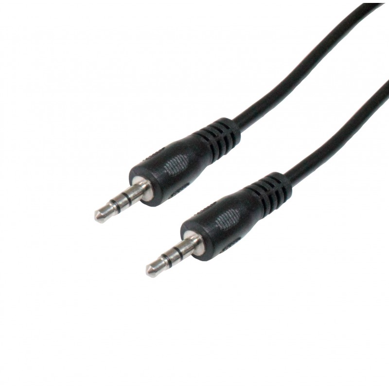 Connexió Audio jack 3.5mm mascle-mascle stereo
