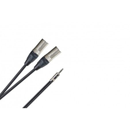 PRO 3,5 mm Jack M Stereo Rean - 2 x XLR M Neutrik