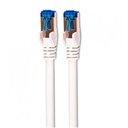 CAT 6A S/STP blanco y azul